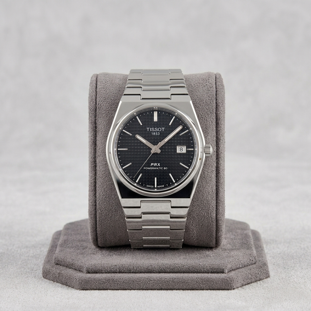 Tissot PRX Watch Stainless Steel Water Resistant