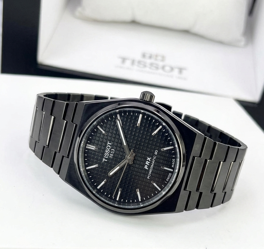 Tissot PRX Watch Stainless Steel Water Resistant