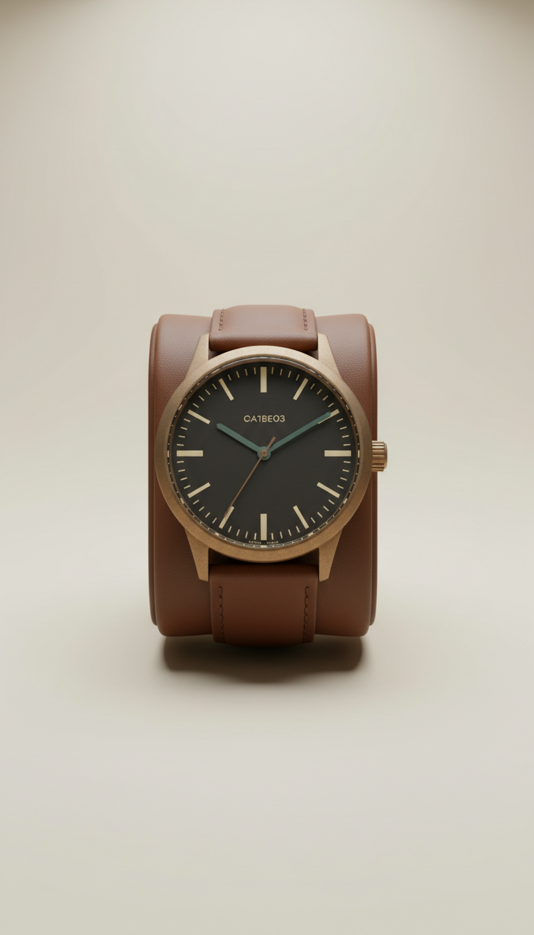 Bold Diver’s Watch in Brushed Steel