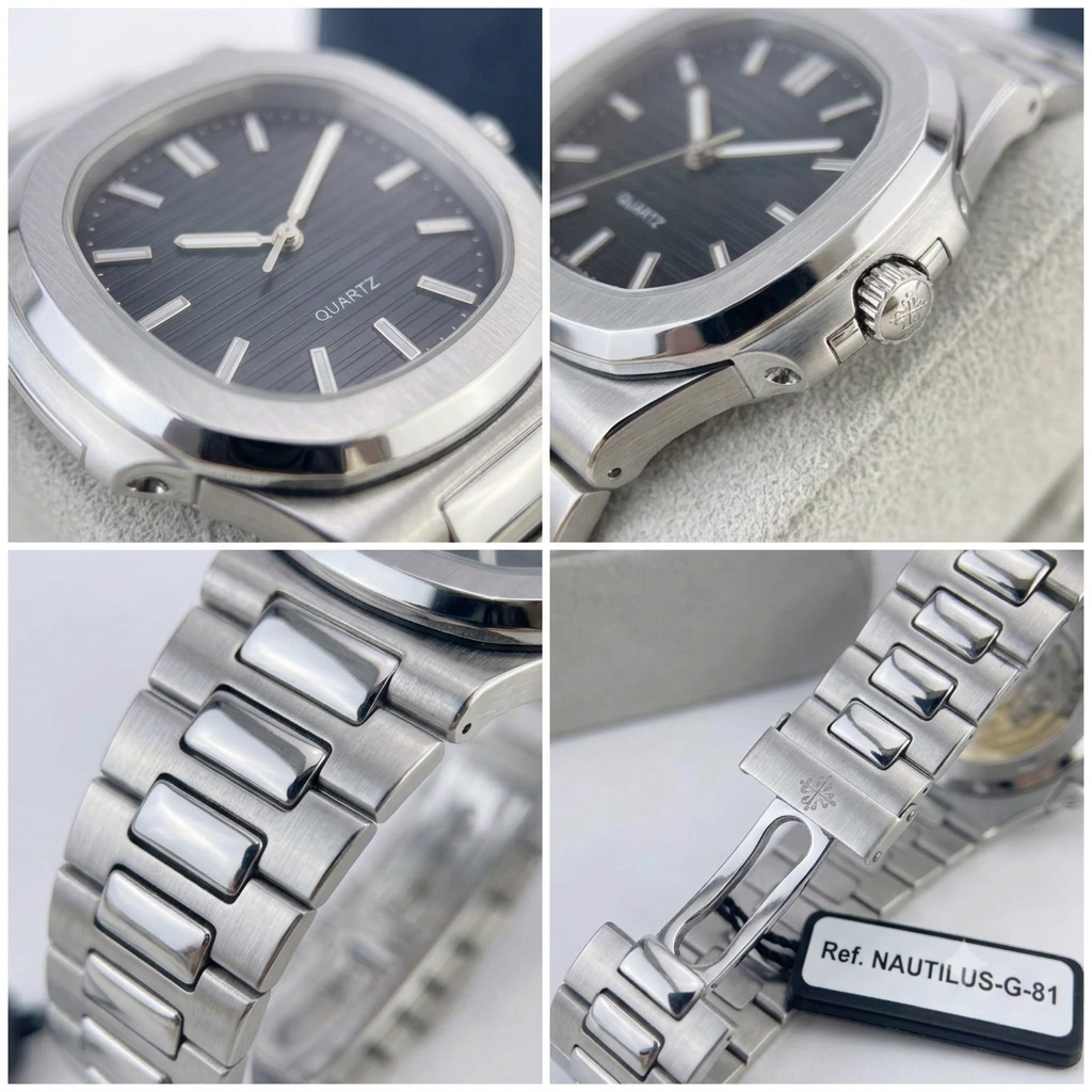 "QUARTZ" Solid 316L Stainless Steel Watch
